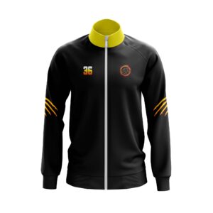 Full Dye Sub Full Zipper Woven Microfiber Warmup Jacket - Long Sleeve - Adult/Youth