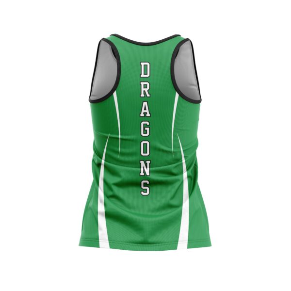 Pro Line Pattern - Track Jersey - Sleeveless - Racerback - Round Neck - Adult/Youth - Image 2