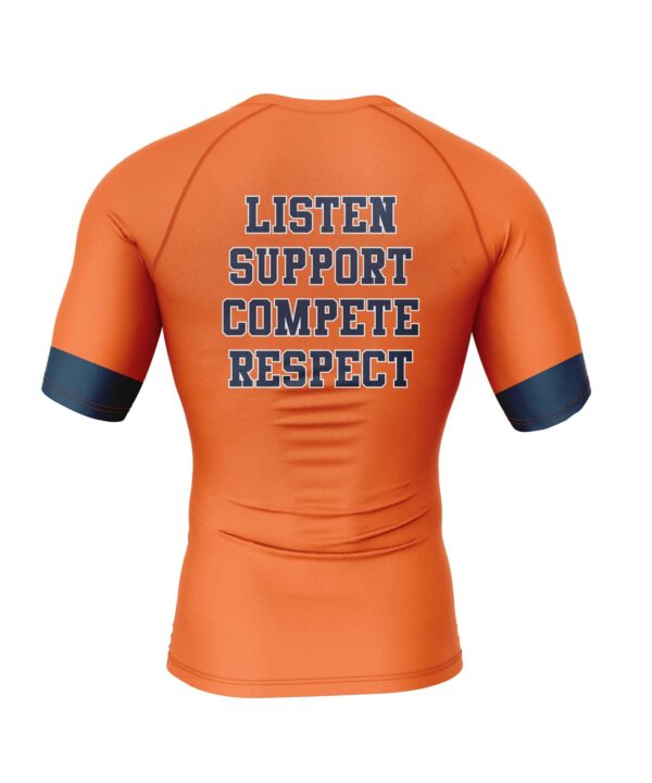 Full Dye Sub Raglan Rugby Pattern - Short Sleeve Jersey - Adult/Youth - Image 2