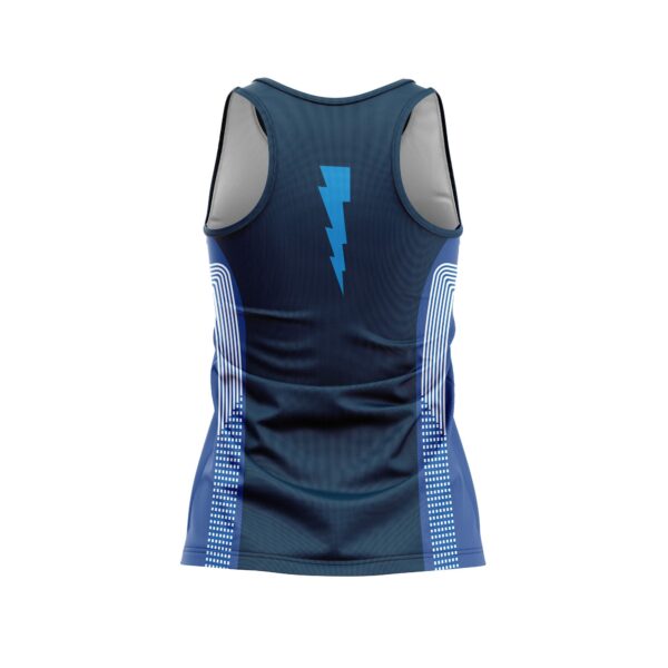 Pro Line Pattern - Track Jersey - Sleeveless - Racerback - Round Neck - Adult/Youth - Image 4