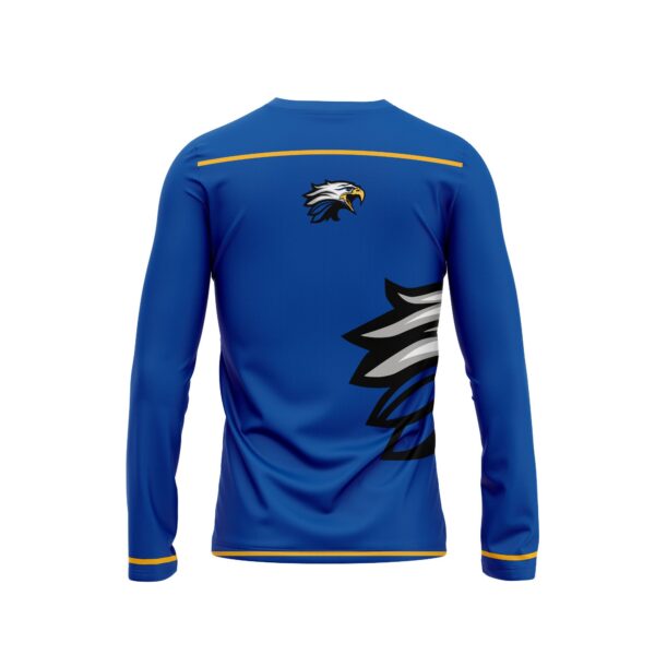 Full Dye Sub Long Sleeve Jersey - Varsity Pattern - Adult/Youth - Image 2