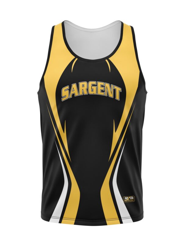 Compression Pattern Track Jersey - Short Sleeves or Sleeveless (Standard or Racerback) - Crew or V-neck - Womens/Youth Girls