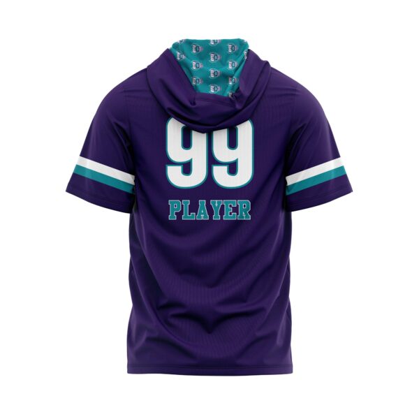 Pullover Hooded Short Sleeve Jersey - Image 2