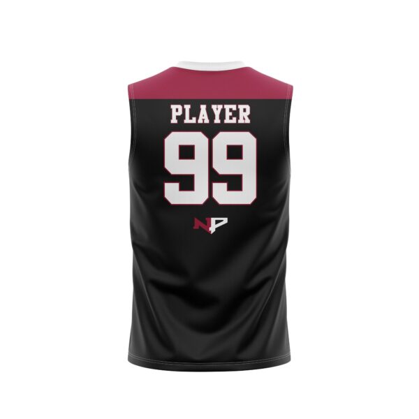Full Dye Sub Sleeveless Pullover Jersey - Varsity Pattern - Adult/Youth - Image 2