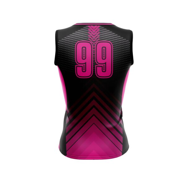 Full Dye Sub Sleeveless Pullover Jersey - Varsity Pattern - Womens/Youth Girls - Image 2