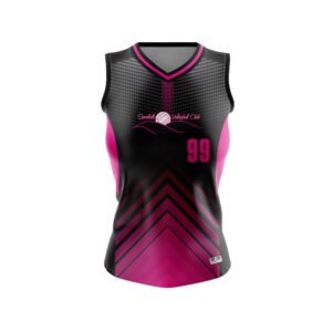 Full Dye Sub Sleeveless Pullover Jersey - Varsity Pattern - Womens/Youth Girls