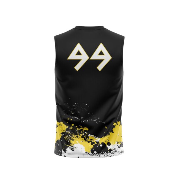 Full Dye Sub Sleeveless Pullover Jersey - Varsity Pattern - Adult/Youth - Image 4