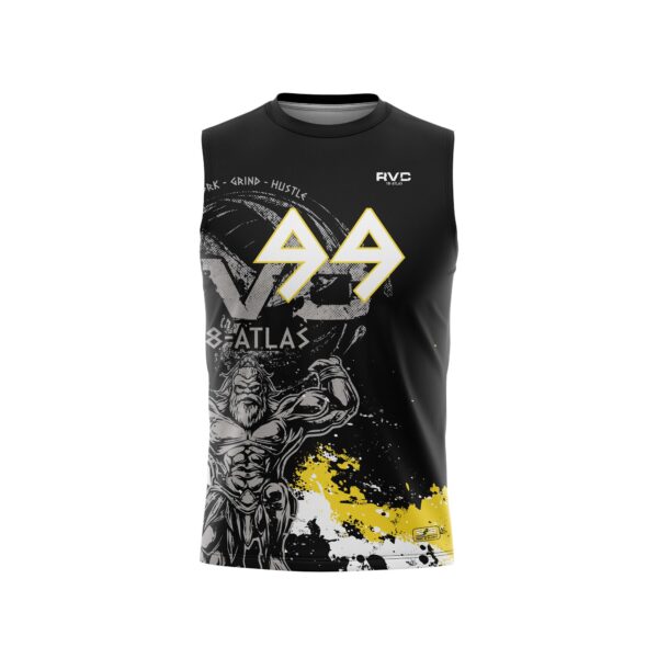 Full Dye Sub Sleeveless Pullover Jersey - Varsity Pattern - Adult/Youth - Image 3